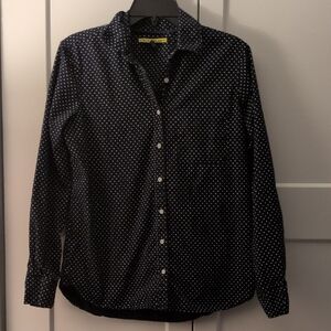 Prince & Fox Navy Polka Dot Button Down Shirt